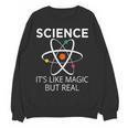 Science It's Like Magic But Real Teachers Students Scientist Women Crewneck Sweatshirt, novelty gifts, funny gifts Science It's Like Magic But Real Teachers Students Scientist Women Crewneck Sweatshirt, novelty gifts, funny gifts