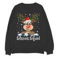 Science Teacher Squad Reindeer Christmas Teacher Xmas Lights For Men Women Women Crewneck Sweatshirt, novelty gifts, funny gifts Science Teacher Squad Reindeer Christmas Teacher Xmas Lights For Men Women Women Crewneck Sweatshirt, novelty gifts, funny gifts