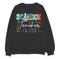 Science Teacher Tie Dye First Day Of School Back To School Men Women Girls Kids Women Crewneck Sweatshirt, novelty gifts, funny gifts Science Teacher Tie Dye First Day Of School Back To School Men Women Girls Kids Women Crewneck Sweatshirt, novelty gifts, funny gifts