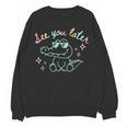 See You Later End Of School Alligator Teacher Appreciation Women Crewneck Sweatshirt, novelty gifts, funny gifts See You Later End Of School Alligator Teacher Appreciation Women Crewneck Sweatshirt, novelty gifts, funny gifts