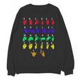 Sign Language Alphabet For ASL Interpreter Deaf Teacher Stud For Men Women Girls Kids Women Crewneck Sweatshirt, novelty gifts, funny gifts Sign Language Alphabet For ASL Interpreter Deaf Teacher Stud For Men Women Girls Kids Women Crewneck Sweatshirt, novelty gifts, funny gifts
