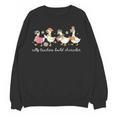 Silly Teachers Build Character Goose Teacher Back To School Women Crewneck Sweatshirt, novelty gifts, funny gifts Silly Teachers Build Character Goose Teacher Back To School Women Crewneck Sweatshirt, novelty gifts, funny gifts