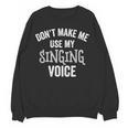 Singing Voice Singer Choir Chorus Music Teacher For Men Women Girls Kids Women Crewneck Sweatshirt, novelty gifts, funny gifts Singing Voice Singer Choir Chorus Music Teacher For Men Women Girls Kids Women Crewneck Sweatshirt, novelty gifts, funny gifts
