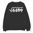 Sixty Seven 67 Meme Square Root 4489 Slang Math Teacher Women Crewneck Sweatshirt, novelty gifts, funny gifts Sixty Seven 67 Meme Square Root 4489 Slang Math Teacher Women Crewneck Sweatshirt, novelty gifts, funny gifts