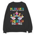 Spanish Teacher Bilingual Teacher Maestra Maestras Women Crewneck Sweatshirt, novelty gifts, funny gifts