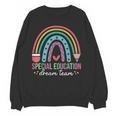 Special Education Dream Team Rainbow SPED Teacher Autism Women Crewneck Sweatshirt, novelty gifts, funny gifts Special Education Dream Team Rainbow SPED Teacher Autism Women Crewneck Sweatshirt, novelty gifts, funny gifts