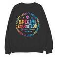 Special Education Squad Dream Team SPED Teacher Back School Women Crewneck Sweatshirt, novelty gifts, funny gifts
