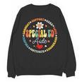 Special Education Teacher Special ED Aide Life SPED Women Crewneck Sweatshirt, novelty gifts, funny gifts