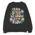 Special Education Teacher Team SPED Grow With The Flow Women Crewneck Sweatshirt, novelty gifts, funny gifts Special Education Teacher Team SPED Grow With The Flow Women Crewneck Sweatshirt, novelty gifts, funny gifts