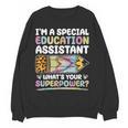 Special Educational Assistant And Sped Teacher Women Crewneck Sweatshirt, novelty gifts, funny gifts Special Educational Assistant And Sped Teacher Women Crewneck Sweatshirt, novelty gifts, funny gifts