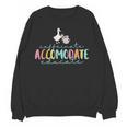 SPED Dream Team Teachers Special Education Silly Goose Women Crewneck Sweatshirt, novelty gifts, funny gifts SPED Dream Team Teachers Special Education Silly Goose Women Crewneck Sweatshirt, novelty gifts, funny gifts