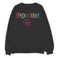 Speducator Shirt Special Education Teacher Sped Ed Women Crewneck Sweatshirt, novelty gifts, funny gifts