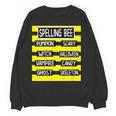 Spelling Bee Pun Halloween Costume For Teachers Women Crewneck Sweatshirt, novelty gifts, funny gifts Spelling Bee Pun Halloween Costume For Teachers Women Crewneck Sweatshirt, novelty gifts, funny gifts