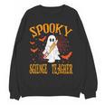 Spooky Science Teacher Ghost Halloween School Women Women Crewneck Sweatshirt, novelty gifts, funny gifts Spooky Science Teacher Ghost Halloween School Women Women Crewneck Sweatshirt, novelty gifts, funny gifts