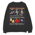 Spooky Syllables Halloween Teacher Student Education Women Crewneck Sweatshirt, novelty gifts, funny gifts