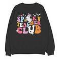 Spooky Teacher Club Halloween Women Crewneck Sweatshirt, novelty gifts, funny gifts Spooky Teacher Club Halloween Women Crewneck Sweatshirt, novelty gifts, funny gifts