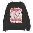 Spooky Teacher Ghost Pencil Teacher Halloween Teacher Women Crewneck Sweatshirt, novelty gifts, funny gifts