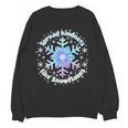 Spread Kindness Like Snowflakes Christmas Teacher Unity Day Women Crewneck Sweatshirt, novelty gifts, funny gifts