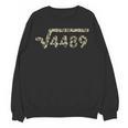 Square Root 4489 Slang Math Teacher Six Seven 6 7 Meme Camo Women Crewneck Sweatshirt, novelty gifts, funny gifts