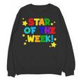 Star Of The Week Cheerful Recognition Student Teachers Class Men Women Kids Women Crewneck Sweatshirt, novelty gifts, funny gifts Star Of The Week Cheerful Recognition Student Teachers Class Men Women Kids Women Crewneck Sweatshirt, novelty gifts, funny gifts