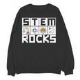 STEM Rocks Science Technology Engineering Math STEM Teacher Women Crewneck Sweatshirt, novelty gifts, funny gifts STEM Rocks Science Technology Engineering Math STEM Teacher Women Crewneck Sweatshirt, novelty gifts, funny gifts