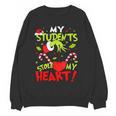 My Students Stole My Heart Teacher Holiday Merry Christmas Women Crewneck Sweatshirt, novelty gifts, funny gifts My Students Stole My Heart Teacher Holiday Merry Christmas Women Crewneck Sweatshirt, novelty gifts, funny gifts