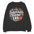 In My Substitute Teacher Era Women Crewneck Sweatshirt, novelty gifts, funny gifts