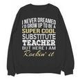 Substitute Teacher T Shirt School Tee Women Crewneck Sweatshirt, novelty gifts, funny gifts Substitute Teacher T Shirt School Tee Women Crewneck Sweatshirt, novelty gifts, funny gifts