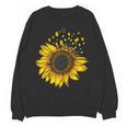 Sunflower Puzzle Pieces Autism Awareness For Mom Teacher For Women Women Crewneck Sweatshirt, novelty gifts, funny gifts Sunflower Puzzle Pieces Autism Awareness For Mom Teacher For Women Women Crewneck Sweatshirt, novelty gifts, funny gifts