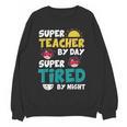 Super Hero Teacher Superheroes Women Crewneck Sweatshirt, novelty gifts, funny gifts Super Hero Teacher Superheroes Women Crewneck Sweatshirt, novelty gifts, funny gifts