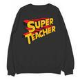 Super Teacher SuperTeacher Women Crewneck Sweatshirt, novelty gifts, funny gifts