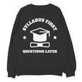 SYLLABUS PROFESSOR TEACHER Women Crewneck Sweatshirt, novelty gifts, funny gifts SYLLABUS PROFESSOR TEACHER Women Crewneck Sweatshirt, novelty gifts, funny gifts