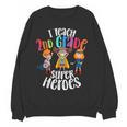 I Teach 2nd Grade Superheroes Back To School Teacher Men Women Girls Kids Women Crewneck Sweatshirt, novelty gifts, funny gifts I Teach 2nd Grade Superheroes Back To School Teacher Men Women Girls Kids Women Crewneck Sweatshirt, novelty gifts, funny gifts
