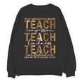 Teach Compassion Kindness Confidence History Teacher Women Crewneck Sweatshirt, novelty gifts, funny gifts Teach Compassion Kindness Confidence History Teacher Women Crewneck Sweatshirt, novelty gifts, funny gifts