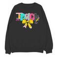 Teach Coquette Bow Teacher Back To School Happy First Day Women Crewneck Sweatshirt, novelty gifts, funny gifts Teach Coquette Bow Teacher Back To School Happy First Day Women Crewneck Sweatshirt, novelty gifts, funny gifts