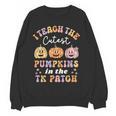 I Teach The Cutest Pumpkins In The TK Patch TK Teacher Fall Women Crewneck Sweatshirt, novelty gifts, funny gifts
