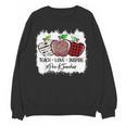 Teach Love Inspire Pre-k Teacher Apple Leopard Red Plain Women Crewneck Sweatshirt, novelty gifts, funny gifts Teach Love Inspire Pre-k Teacher Apple Leopard Red Plain Women Crewneck Sweatshirt, novelty gifts, funny gifts