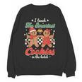 I Teach The Smartest Cookies In The Batch Teacher Christmas For Men Women Kids Women Crewneck Sweatshirt, novelty gifts, funny gifts I Teach The Smartest Cookies In The Batch Teacher Christmas For Men Women Kids Women Crewneck Sweatshirt, novelty gifts, funny gifts