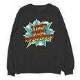 I Teach Superheroes Retro Comic Super Teacher Graphic Women Crewneck Sweatshirt, novelty gifts, funny gifts I Teach Superheroes Retro Comic Super Teacher Graphic Women Crewneck Sweatshirt, novelty gifts, funny gifts