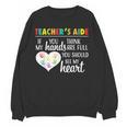 Teacher Aide Appreciation Cute Heart Tee For Women Women Crewneck Sweatshirt, novelty gifts, funny gifts Teacher Aide Appreciation Cute Heart Tee For Women Women Crewneck Sweatshirt, novelty gifts, funny gifts