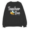Teacher Bee Bumblebee Back To School Women Crewneck Sweatshirt, novelty gifts, funny gifts Teacher Bee Bumblebee Back To School Women Crewneck Sweatshirt, novelty gifts, funny gifts