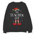 The Teacher Elf Christmas Family Matching Group Xmas Women Crewneck Sweatshirt, novelty gifts, funny gifts The Teacher Elf Christmas Family Matching Group Xmas Women Crewneck Sweatshirt, novelty gifts, funny gifts