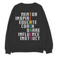 Teacher Inspirational Educator Favorite School Teacher Men Women Girls Kids Women Crewneck Sweatshirt, novelty gifts, funny gifts
