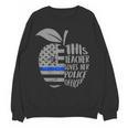 This Teacher Loves Her Police Officer Wife Saying Women Crewneck Sweatshirt, novelty gifts, funny gifts