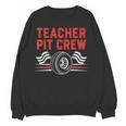 Teacher Pit Crew Race Car Driver Costume Men Women Kids Women Crewneck Sweatshirt, novelty gifts, funny gifts