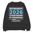 Teacher Retirement Class Of 2026 Loading Retired Women Crewneck Sweatshirt, novelty gifts, funny gifts Teacher Retirement Class Of 2026 Loading Retired Women Crewneck Sweatshirt, novelty gifts, funny gifts