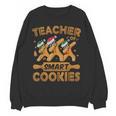 Teacher Of Smart Cookies Gingerbread Christmas Teacher Women Crewneck Sweatshirt, novelty gifts, funny gifts Teacher Of Smart Cookies Gingerbread Christmas Teacher Women Crewneck Sweatshirt, novelty gifts, funny gifts
