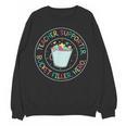 Teacher Supporter Bucket Filler Hero Women Crewneck Sweatshirt, novelty gifts, funny gifts
