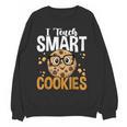 Teacher I Teach Smart Cookies Nerd Women Crewneck Sweatshirt, novelty gifts, funny gifts Teacher I Teach Smart Cookies Nerd Women Crewneck Sweatshirt, novelty gifts, funny gifts
