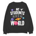 Teacher Tee My Students Are Out Of This World Space Women Crewneck Sweatshirt, novelty gifts, funny gifts Teacher Tee My Students Are Out Of This World Space Women Crewneck Sweatshirt, novelty gifts, funny gifts